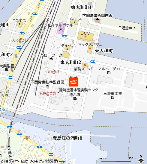 マックスバリュ東大和店付近の地図